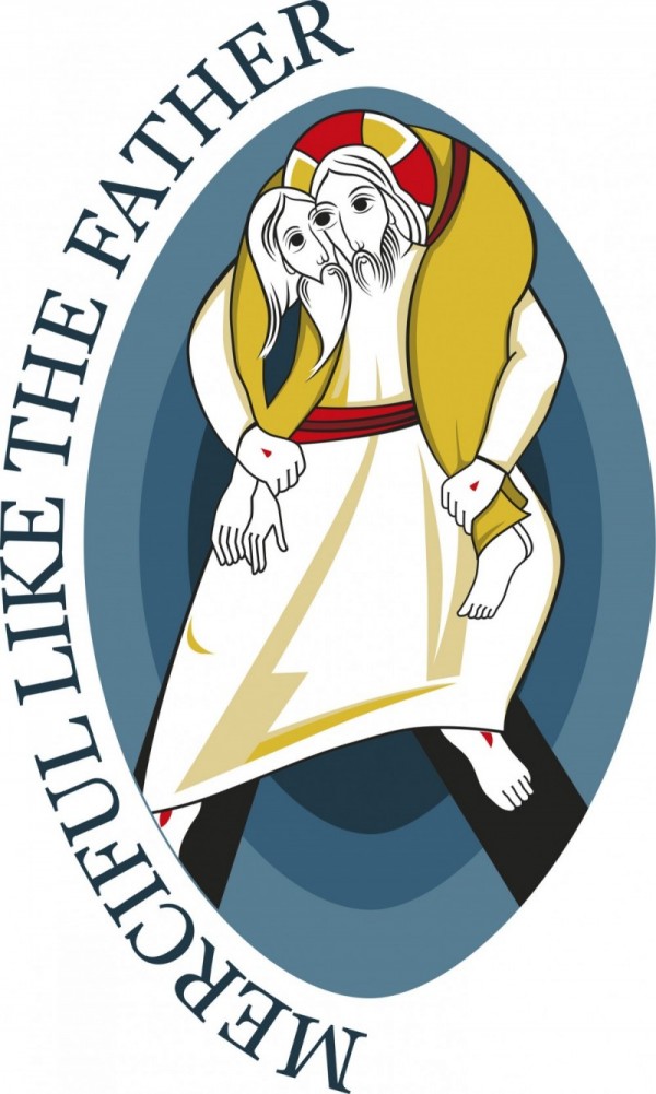 This is the logo for the Holy Year of Mercy, which opens Dec. 8 and runs until Nov. 20, 2016. (CNS/courtesy of Pontifical Council for Promoting New Evangelization) See JUBILEE-MERCY May 5, 2015.